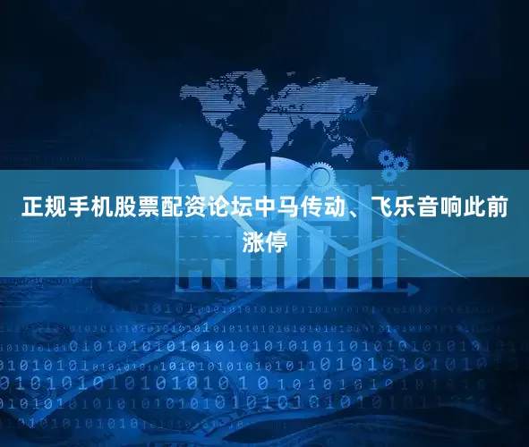 正规手机股票配资论坛中马传动、飞乐音响此前涨停